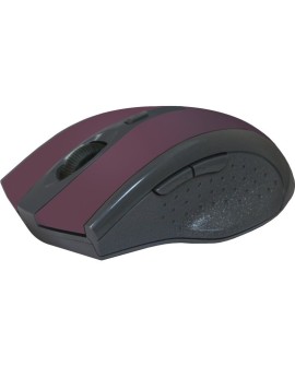 DEFENDER MYSZ BEZPRZEWODOWA ACCURA MM-665 RF BURGUND 1600DPI 6P 52668