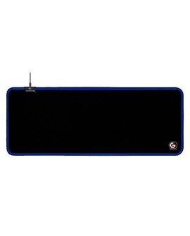 GEMBIRD PODKŁADKA POD MYSZ GAMING, Z EFEKTEM ŚWIETLNYM LED, CZARNA, ROZMIAR - L
