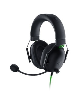 Razer Blackshark V2 X Zestaw słuchawkowy Przewodowa Opaska na głowę Gaming Czarny, Zielony