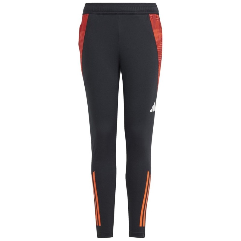 Spodnie dla dzieci adidas Tiro 24 Competition Training czarno-pomarańczowe IS1638 176cm