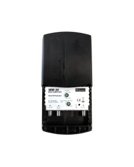 Wzmacniacz masztowy WM-30 FM/VHF+UHF DVB-T2 5G PROTECTED Telkom Telmor