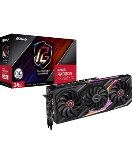 Karta graficzna ASRock Radeon RX 7900 XTX Phantom Gaming 24GB OC (WYPRZEDAŻ)
