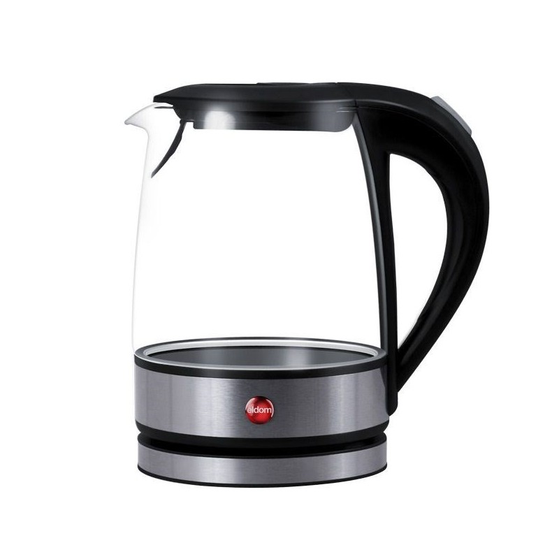 ELDOM CZAJNIK SZKLANY LITEA, 1500 W, POJ. 1,2 L, F