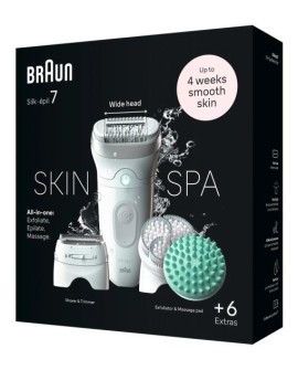 depilator Braun Silk-épil 7 7-081 depilatos 40 pęset(y) Biały