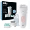 Depilator Braun Silk-épil 5 5-050 28 pęset(y) Różowy, Biały