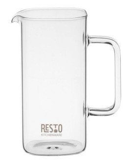 Resto Kitchenware 90504 dzbanek do herbaty Pojedynczy dzbanek 800 ml Czarny