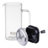 Resto Kitchenware 90504 dzbanek do herbaty Pojedynczy dzbanek 800 ml Czarny