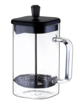 Resto Kitchenware 90503 dzbanek do herbaty Pojedynczy dzbanek 600 ml Czarny