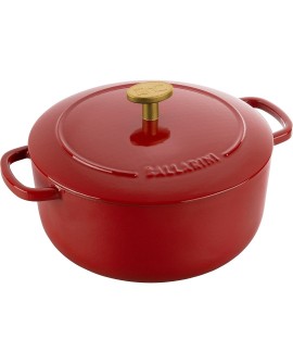 BALLARINI BELLAMONTE Garnek żeliwny okrągły 2.6 ltr, czerwony