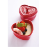 Mini Cocotte serce STAUB 40511-092-0 - czerwony 200 ml