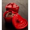 Mini Cocotte serce STAUB 40511-092-0 - czerwony 200 ml