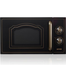 Kuchenka mikrofalowa Gorenje z grillem MO4250CLB Free standing, 20 L, Grill, Mechanic, 700 W, Black, Defrost function
