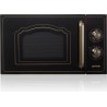 Kuchenka mikrofalowa Gorenje z grillem MO4250CLB Free standing, 20 L, Grill, Mechanic, 700 W, Black, Defrost function