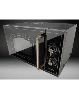Kuchenka mikrofalowa Gorenje z grillem MO4250CLB Free standing, 20 L, Grill, Mechanic, 700 W, Black, Defrost function