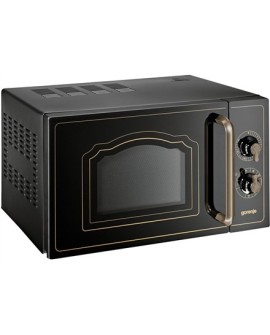 Kuchenka mikrofalowa Gorenje z grillem MO4250CLB Free standing, 20 L, Grill, Mechanic, 700 W, Black, Defrost function