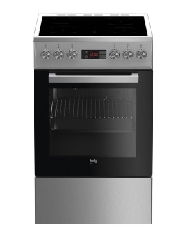 Beko FSM57300GX Kuchenka wolnostojąca Prąd elektryczny Ceramiczna Stal nierdzewna
