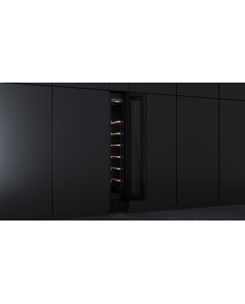 Teka RVU 10008 GBK Termoelektryczna chłodziarka do wina Wbudowany Czarny 8 butel.