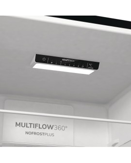 Gorenje NRK6202EBXL4 lodówko-zamrażarka Wolnostojący 331 l E Czarny