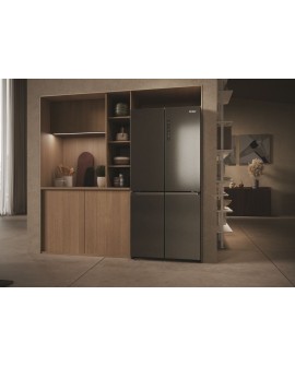Lodówka Side by Side Haier HCR3818ENMD (dark inox) (WYPRZEDAŻ)