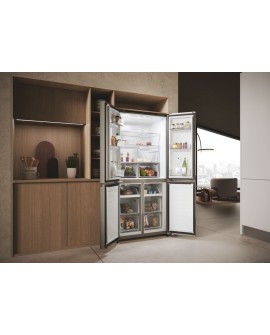 Lodówka Side by Side Haier HCR3818ENMD (dark inox) (WYPRZEDAŻ)