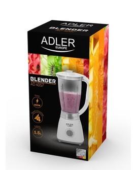 Adler AD 4057 Blender immersyjny Szary, Przezroczysty, Biały 450 W