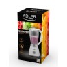 Adler AD 4057 Blender immersyjny Szary, Przezroczysty, Biały 450 W