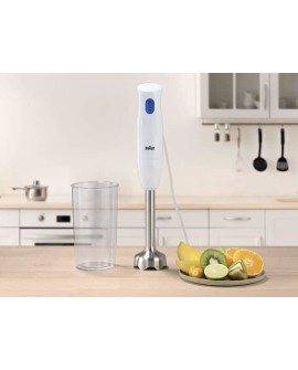 Braun MultiQuick 1 MQ10.001M 0,6 l Blender immersyjny 450 W Niebieski, Biały