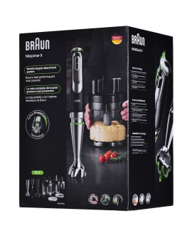 Blender ręczny BRAUN MQ 9187XLI (WYPRZEDAŻ)