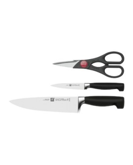 Zestaw 2 noży + Nożyczki Zwilling 35055-000-0