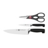 Zestaw 2 noży + Nożyczki Zwilling 35055-000-0