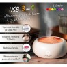 Ultradźwiękowy dyfuzor zapachowy USB 3w1 Adler