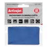 Activejet AOC-500 Ściereczka czyszcząca z mikrofibry 15x18cm, doskonała do czyszczenia laptopów, monitorów, klawiatur, obudów