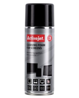 Activejet AOC-101 Antystatyczna Pianka do czyszczenia ekranów CRT 400ml Wysokiej jakości antystatyczna pianka do czyszczenia