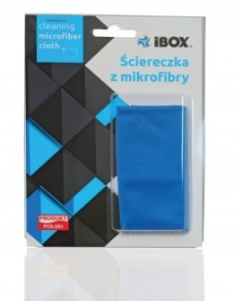Ściereczka z mikrofibry do czyszczenia matryc IBOX 13 x 18 cm CHMF
