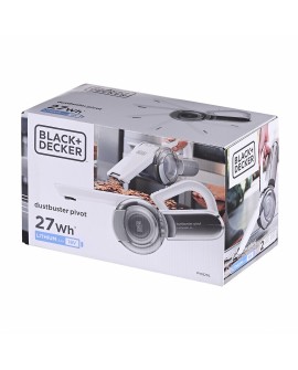 Odkurzacz bezworkowy, ręczny Black&Decker Pivot PV1820L-QW (35W kolor biały) (WYPRZEDAŻ)