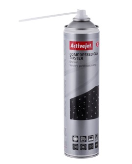 Activejet AOC-201 Sprężone powietrze (600 ml) Powietrze w sprayu do czyszczenia, łatwo czyści trudno dostępne miejsca.