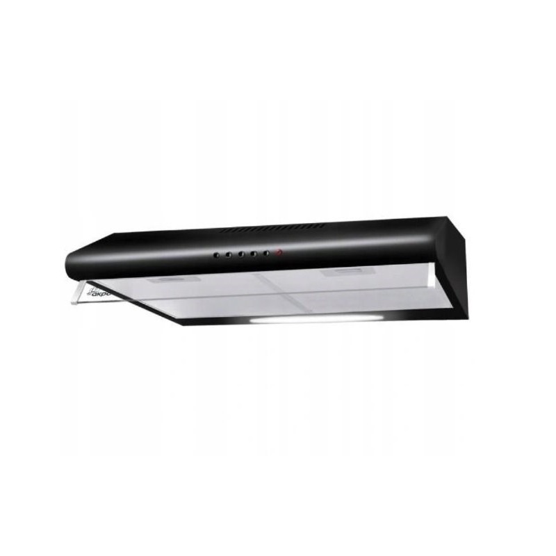 Okap podszafkowy AKPO WK-7 P 3060 CZARNY (600mm kolor czarny)