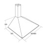 Okap kominowy AKPO WK-5 SOFT 60 INOX (600mm stal nierdzewna)