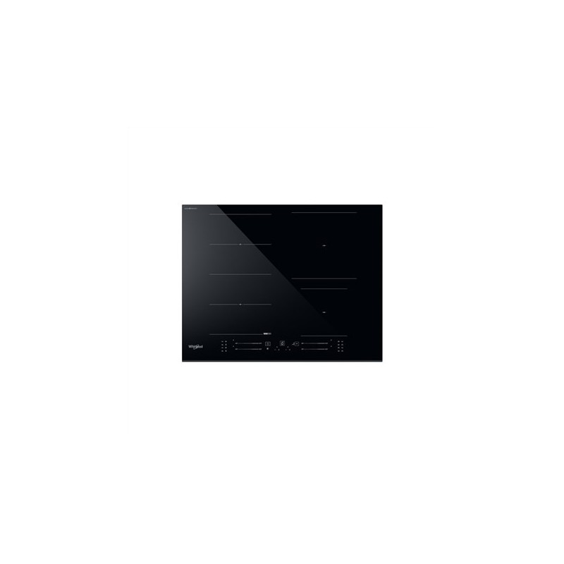 Płyta indukcyjna Whirlpool WF S4665 CPBF na 4 stefy grzewcze z timerem, czarna