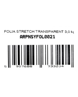 FOLIA STRETCH TRANSPARENT 3 KG