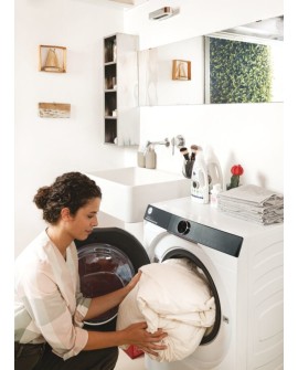 Hoover H-WASH 700 H7W449AMBC-S pralka Od przodu 9 kg 1400 RPM Biały