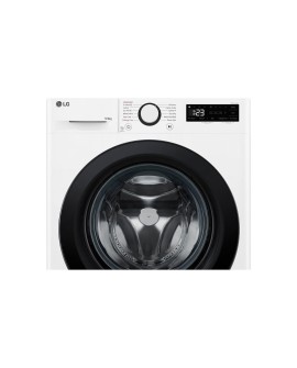 LG F4DR509SBW pralko-suszarka Wolnostojący Od przodu Czarny, Biały D