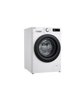 LG F4DR509SBW pralko-suszarka Wolnostojący Od przodu Czarny, Biały D