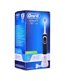 Szczoteczka do zębów Braun CrossAction Vitality 100 (elektryczna kolor czarny)