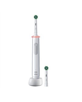 Elektryczna szczoteczka do zębów Oral-B Pro 3 3000 Działanie krzyżowe Akumulator Dla dorosłych Liczba główek szczoteczki w
