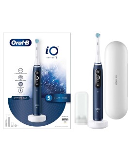 Oral-B iO iO7 Dorosły Obrotowa szczoteczka do zębów Niebieski