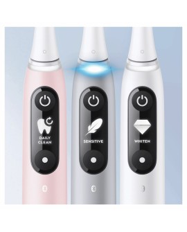 Oral-B iO 6S Dorosły Wibrująca szczoteczka do zębów Szary, Biały