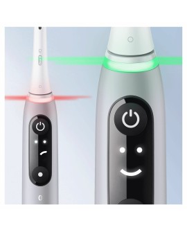 Oral-B iO 6S Dorosły Wibrująca szczoteczka do zębów Szary, Biały