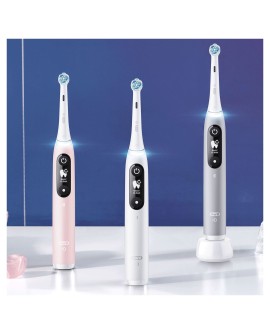 Oral-B iO 6S Dorosły Wibrująca szczoteczka do zębów Szary, Biały