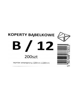 KOPERTY BĄBELKOWE POWIETRZNE B12 120x220 200SZT
